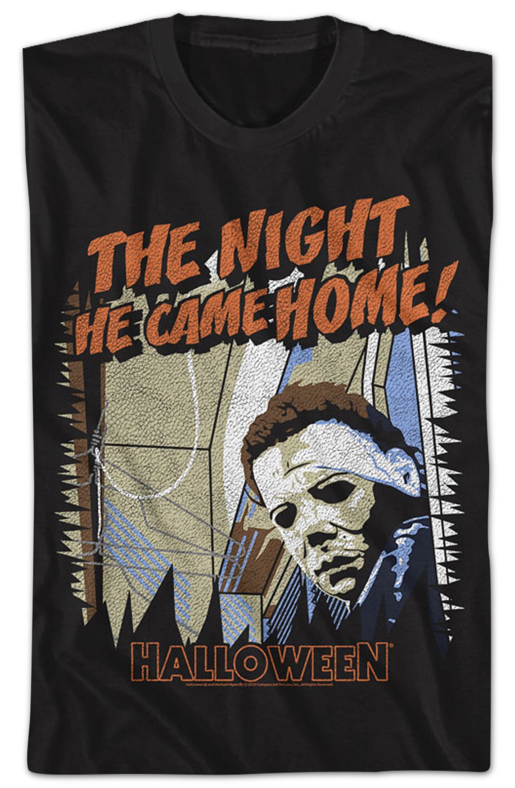 Distressed The Night He Came Home Halloween T-Shirt Hoodie, Sweatshirt | CiraTrend.com (Image 2)
