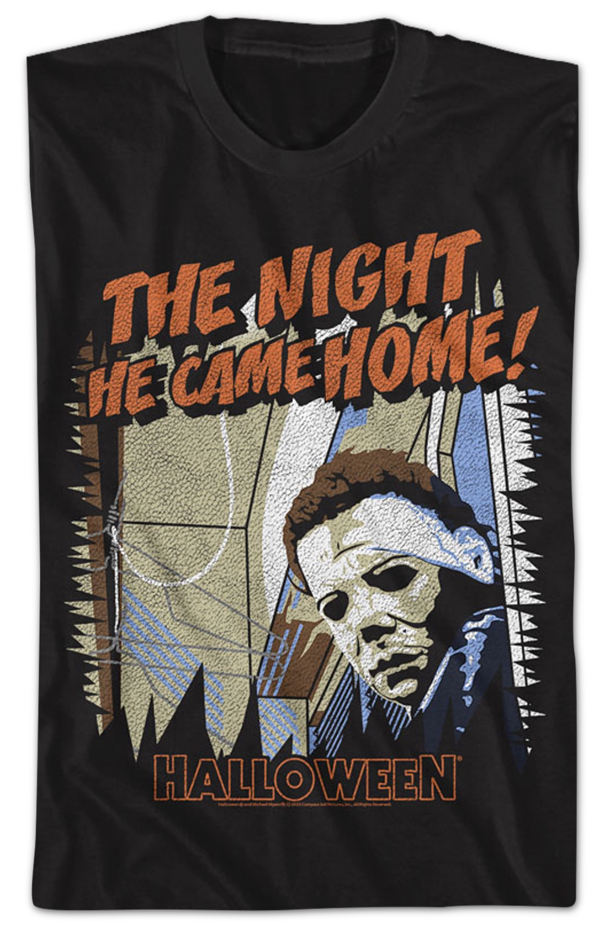 Distressed The Night He Came Home Halloween T-Shirt Hoodie, Sweatshirt | CiraTrend.com (Image 2)