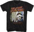 Distressed The Night He Came Home Halloween T-Shirt Hoodie, Sweatshirt | CiraTrend.com (Image 1)