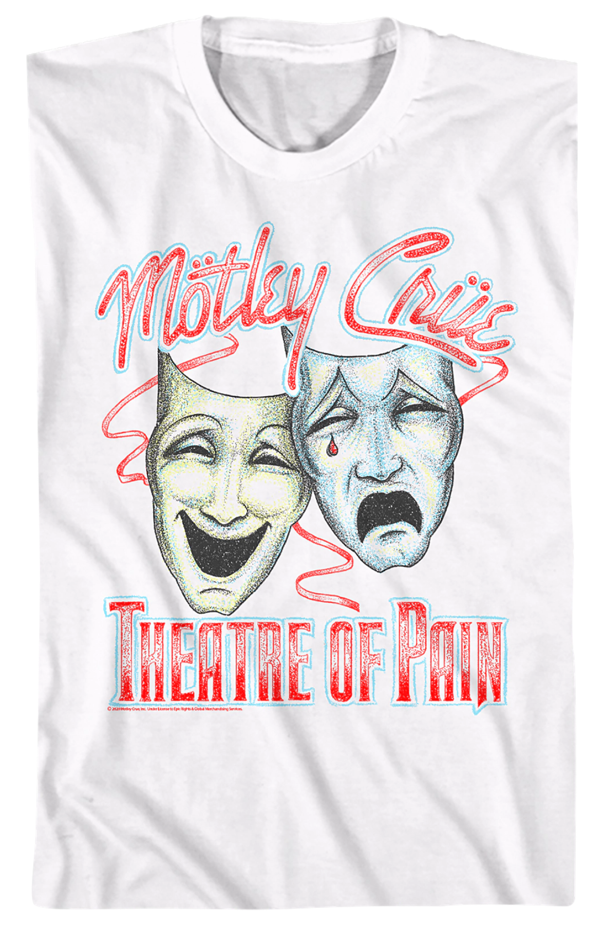 Distressed Theatre Of Pain Motley Crue T-Shirt Hoodie, Sweatshirt | CiraTrend.com (Image 2)