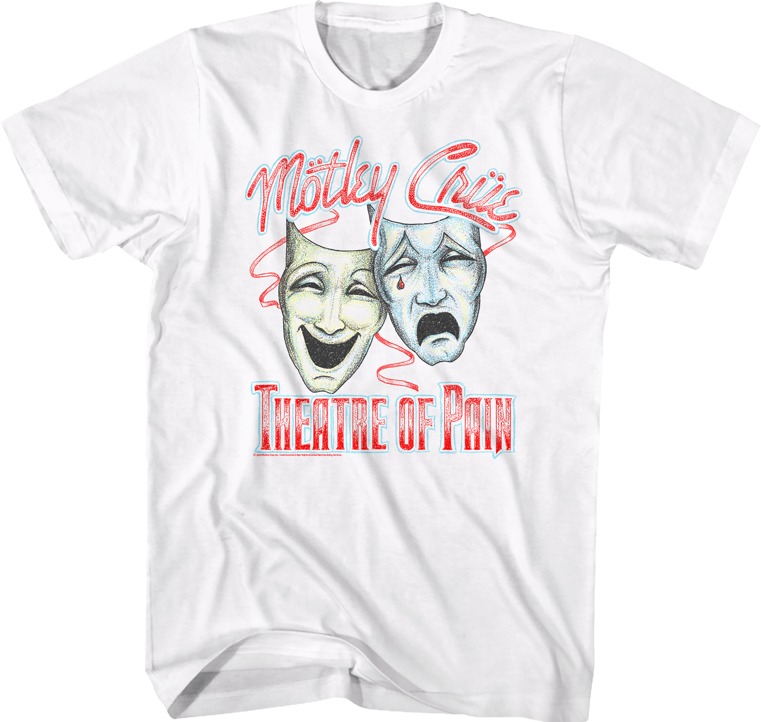 Distressed Theatre Of Pain Motley Crue T-Shirt Hoodie, Sweatshirt | CiraTrend.com (Image 1)