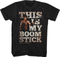 Distressed This Is My Boom Stick Army Of Darkness T-Shirt Hoodie, Sweatshirt | CiraTrend.com (Image 1)