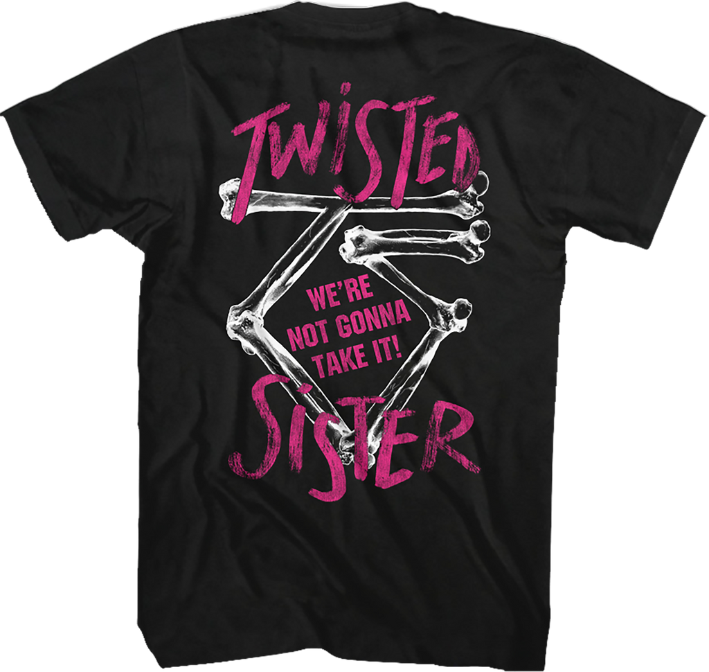 Distressed We're Not Gonna Take It Twisted Sister T-Shirt Hoodie, Sweatshirt | CiraTrend.com (Image 3)