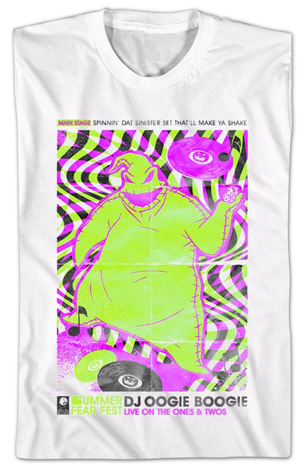 DJ Oogie Boogie Nightmare Before Christmas T-Shirt Hoodie, Sweatshirt | CiraTrend.com (Image 2)