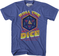 Roll The Dice Dungeons & Dragons T-Shirt Hoodie, Sweatshirt | CiraTrend.com (Image 1)