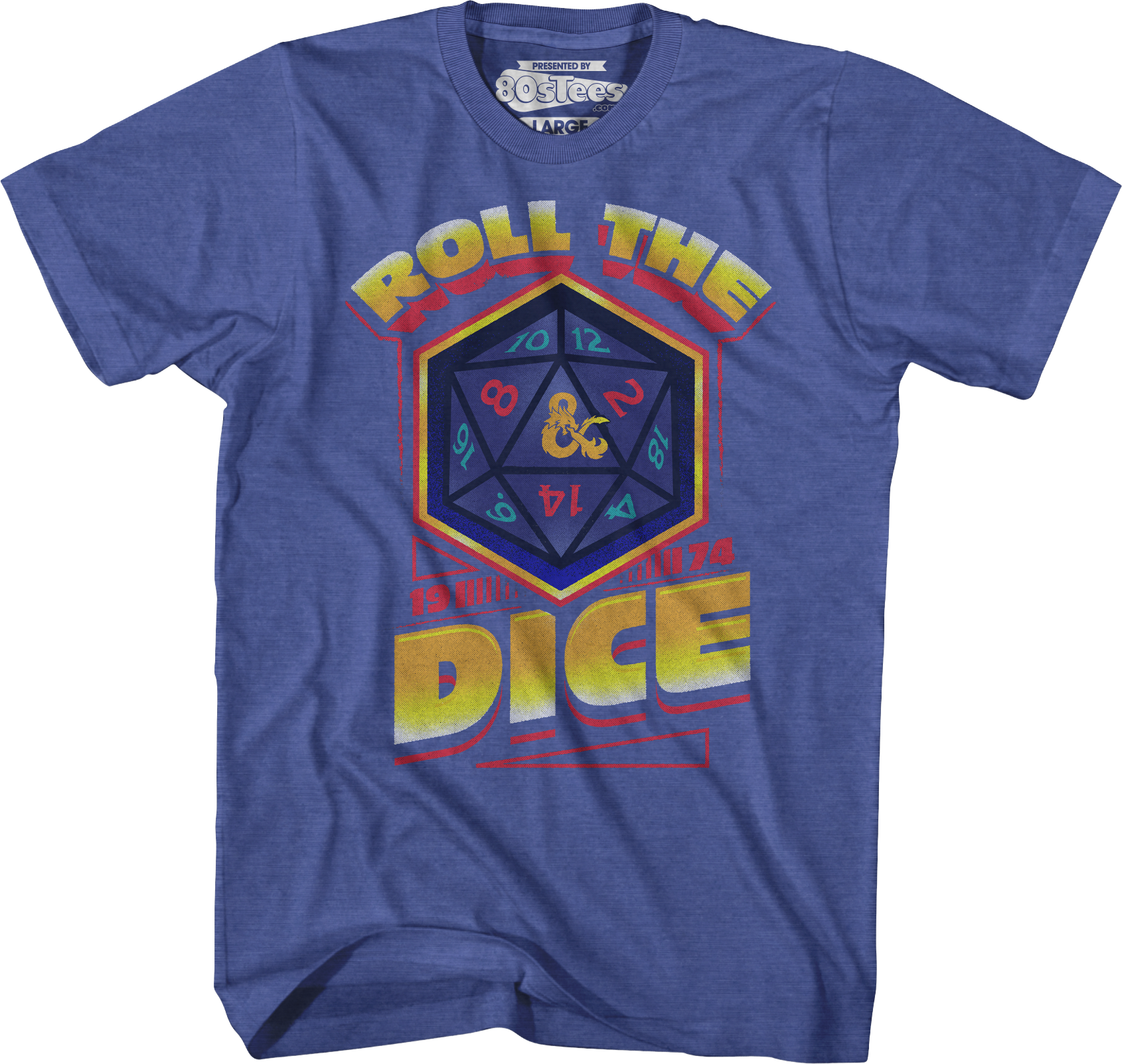 Roll The Dice Dungeons & Dragons T-Shirt Hoodie, Sweatshirt | CiraTrend.com (Image 1)