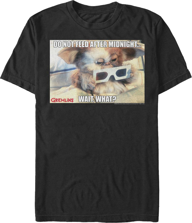 Do Not Feed After Midnight Meme Gremlins T-Shirt Hoodie, Sweatshirt | CiraTrend.com (Image 1)
