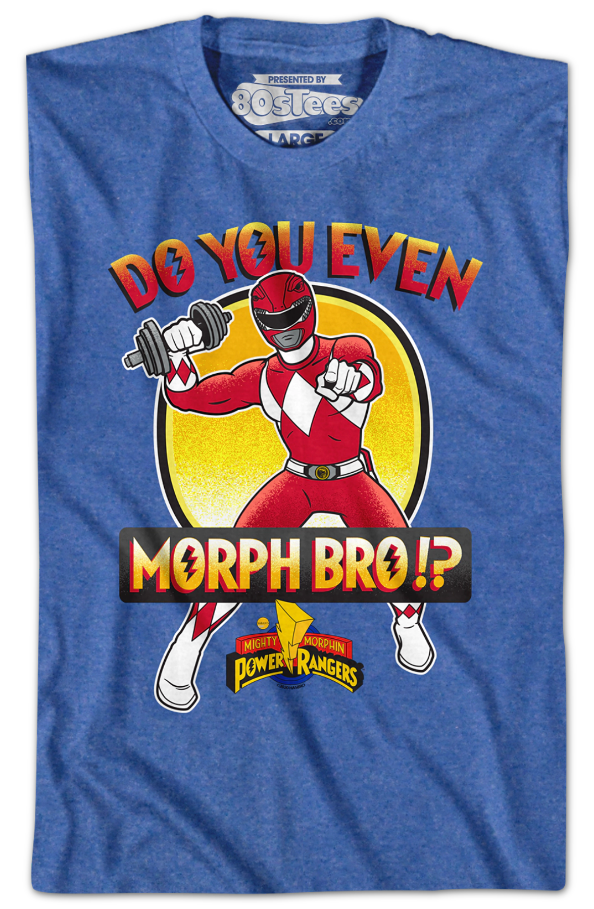 Do You Even Morph Bro Mighty Morphin Power Rangers T-Shirt Hoodie, Sweatshirt | CiraTrend.com (Image 2)