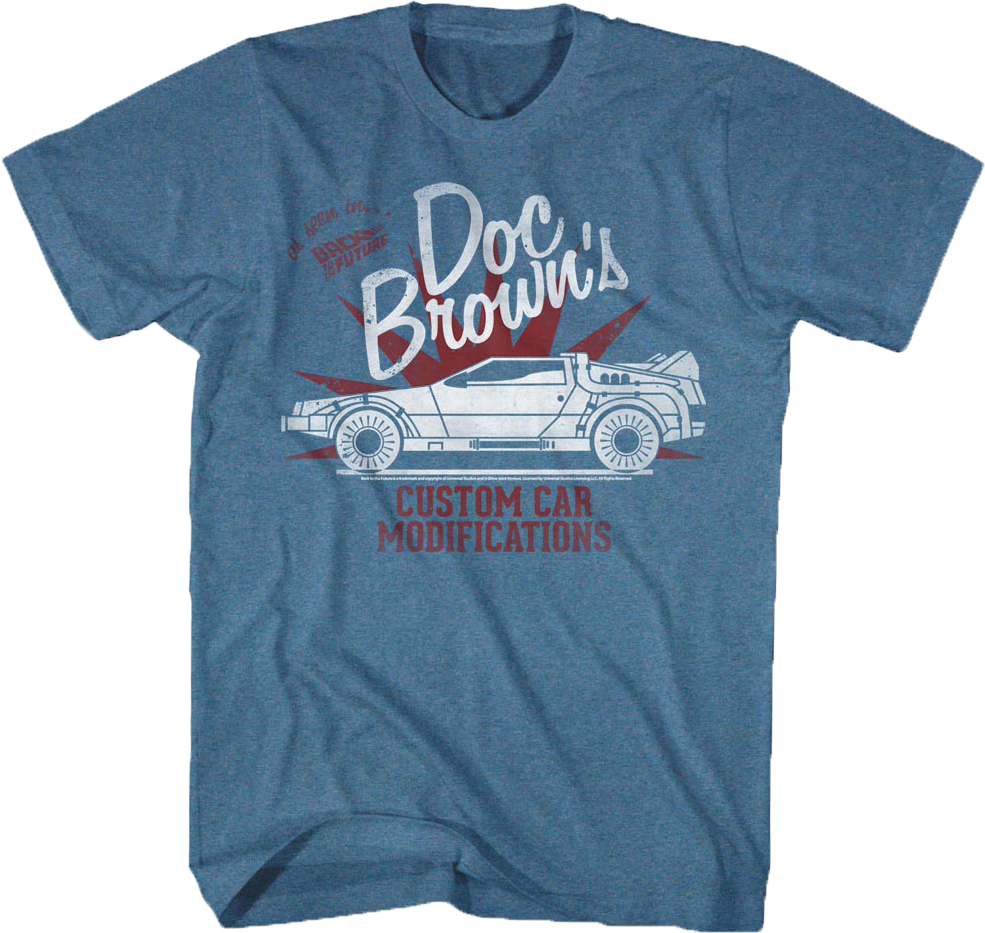 Doc Browns Custom Autos Shirt Hoodie, Sweatshirt | CiraTrend.com (Image 1)