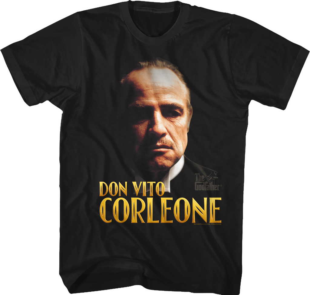 Don Vito Corleone Godfather T-Shirt Hoodie, Sweatshirt | CiraTrend.com (Image 1)