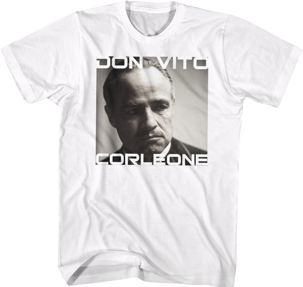 Don Vito Corleone Photo Godfather T-Shirt Hoodie, Sweatshirt | CiraTrend.com (Image 1)