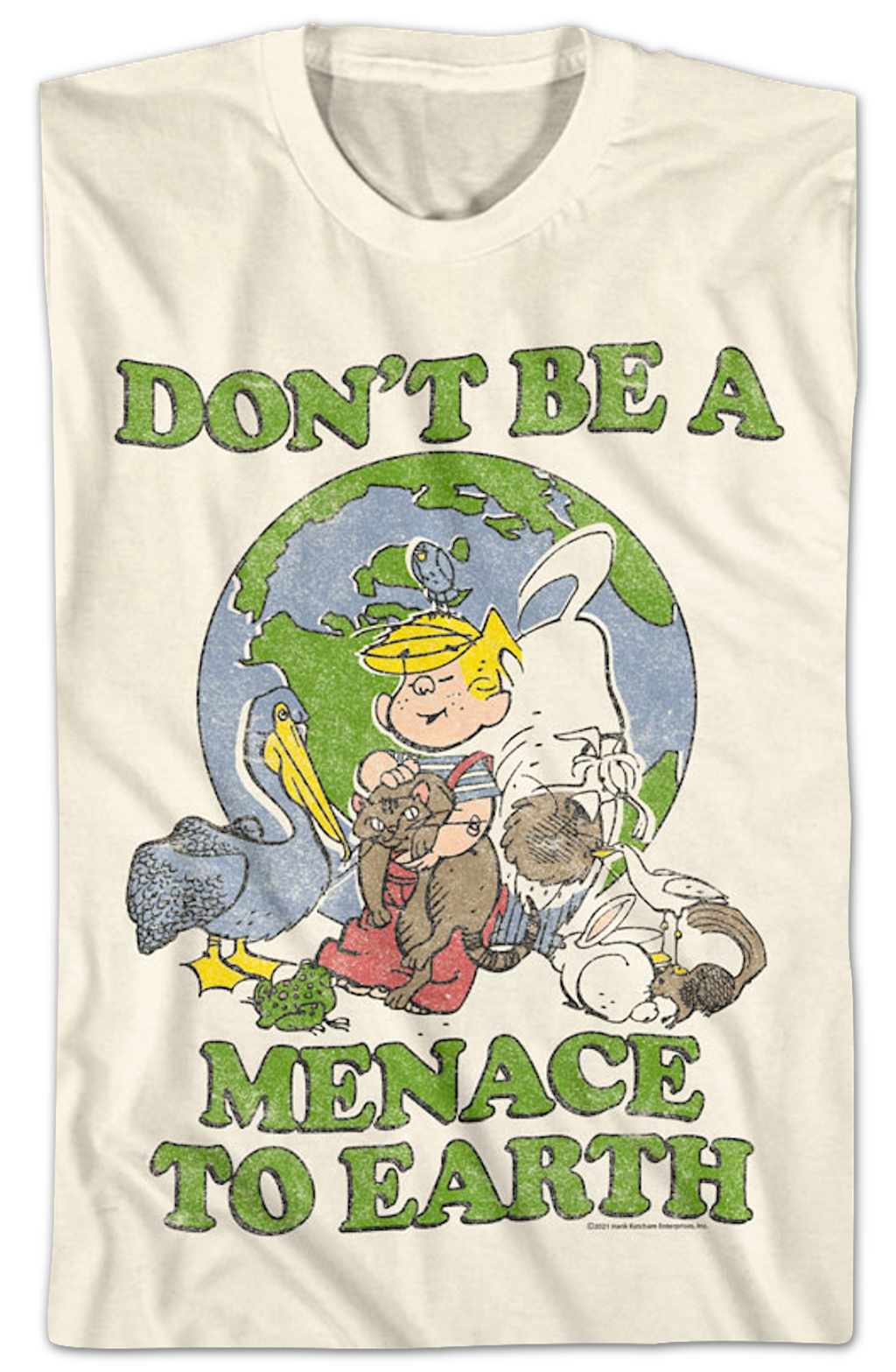 Don't Be A Menace To Earth Dennis The Menace T-Shirt Hoodie, Sweatshirt | CiraTrend.com (Image 2)