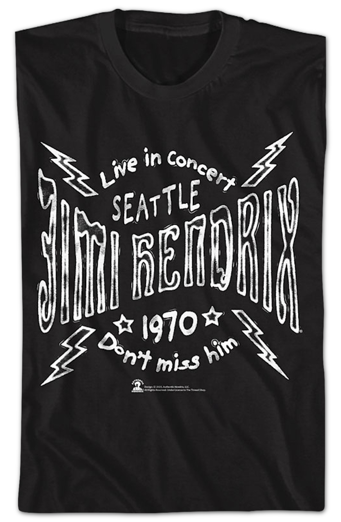Don't Miss Him Jimi Hendrix T-Shirt Hoodie, Sweatshirt | CiraTrend.com (Image 2)