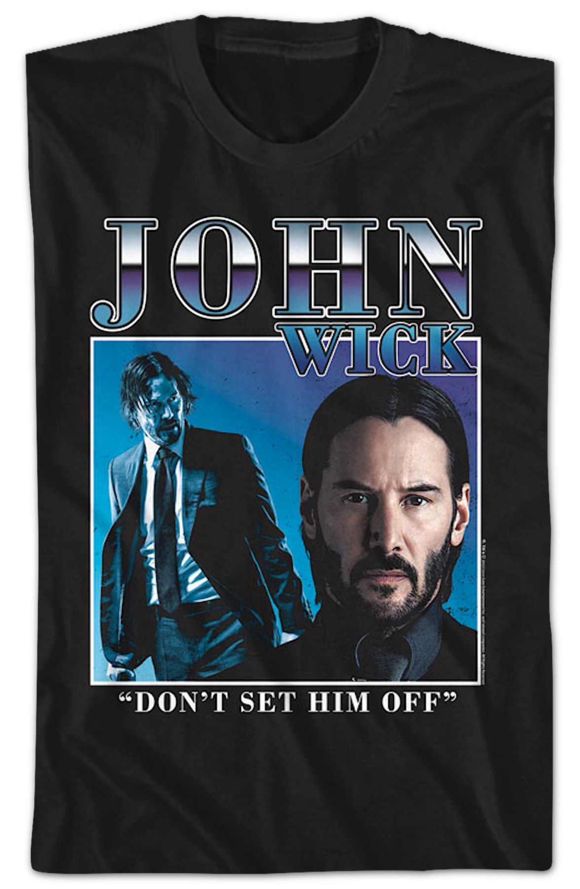 Don't Set Him Off Collage John Wick T-Shirt Hoodie, Sweatshirt | CiraTrend.com (Image 2)