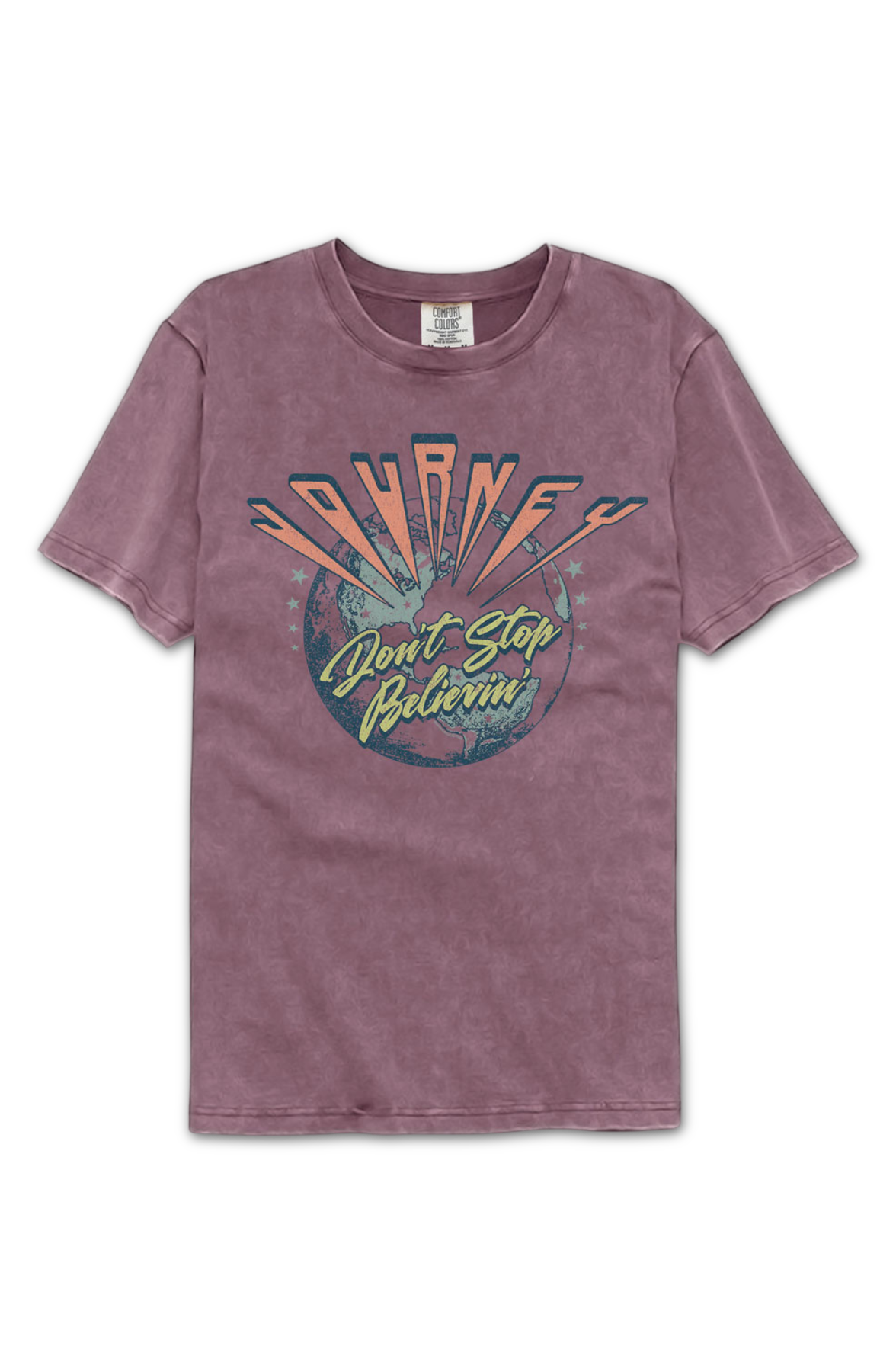 Don't Stop Believin' Journey Comfort Colors Brand T-Shirt Hoodie, Sweatshirt | CiraTrend.com (Image 2)