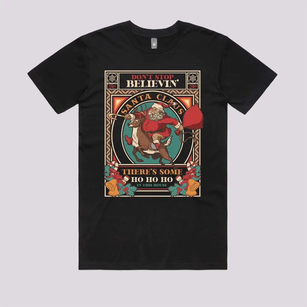 Don't Stop Believing in Christmas T-Shirt Hoodie, Sweatshirt | CiraTrend.com (Image 2)