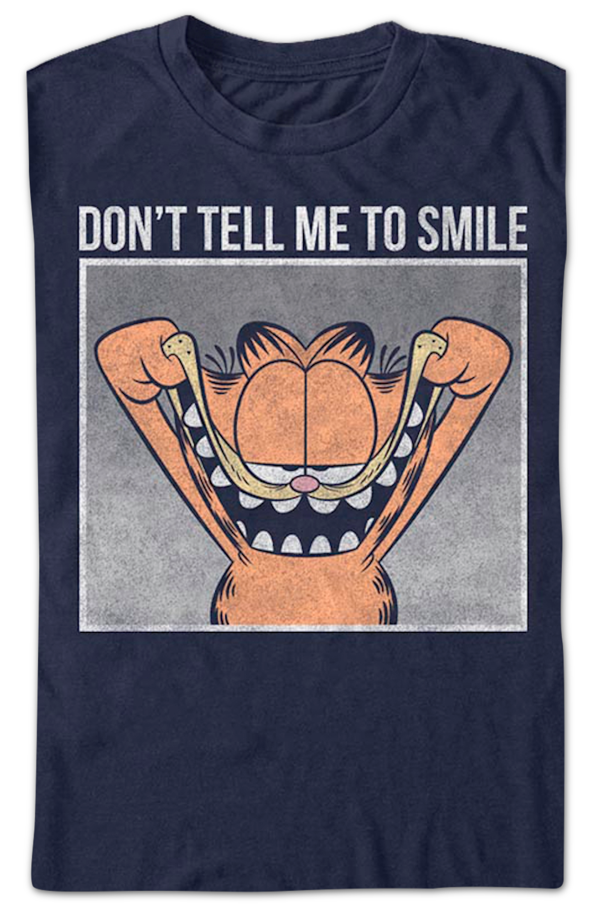 Don't Tell Me To Smile Garfield T-Shirt Hoodie, Sweatshirt | CiraTrend.com (Image 2)
