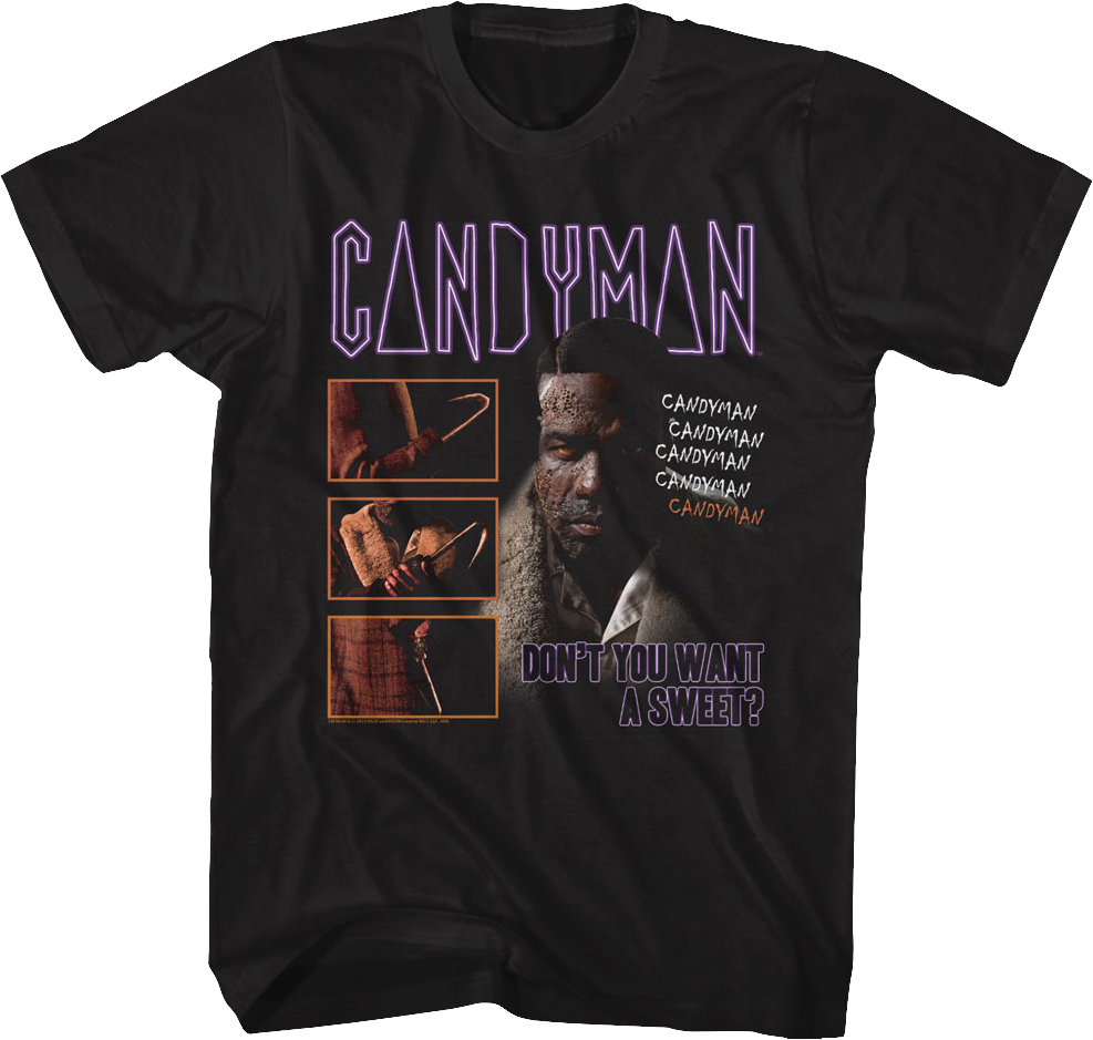 Don't You Want A Sweet? Candyman T-Shirt Hoodie, Sweatshirt | CiraTrend.com (Image 1)