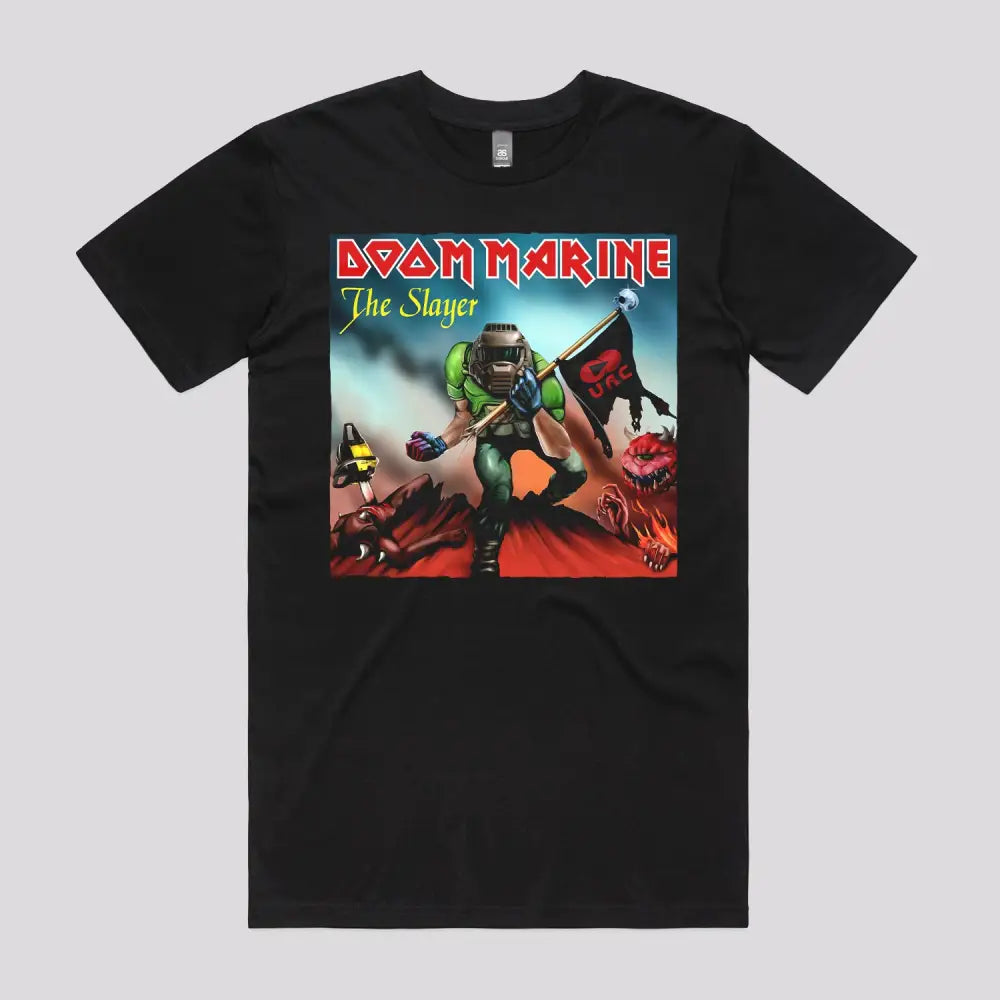 Doom Marine Cover T-Shirt Hoodie, Sweatshirt | CiraTrend.com (Image 2)