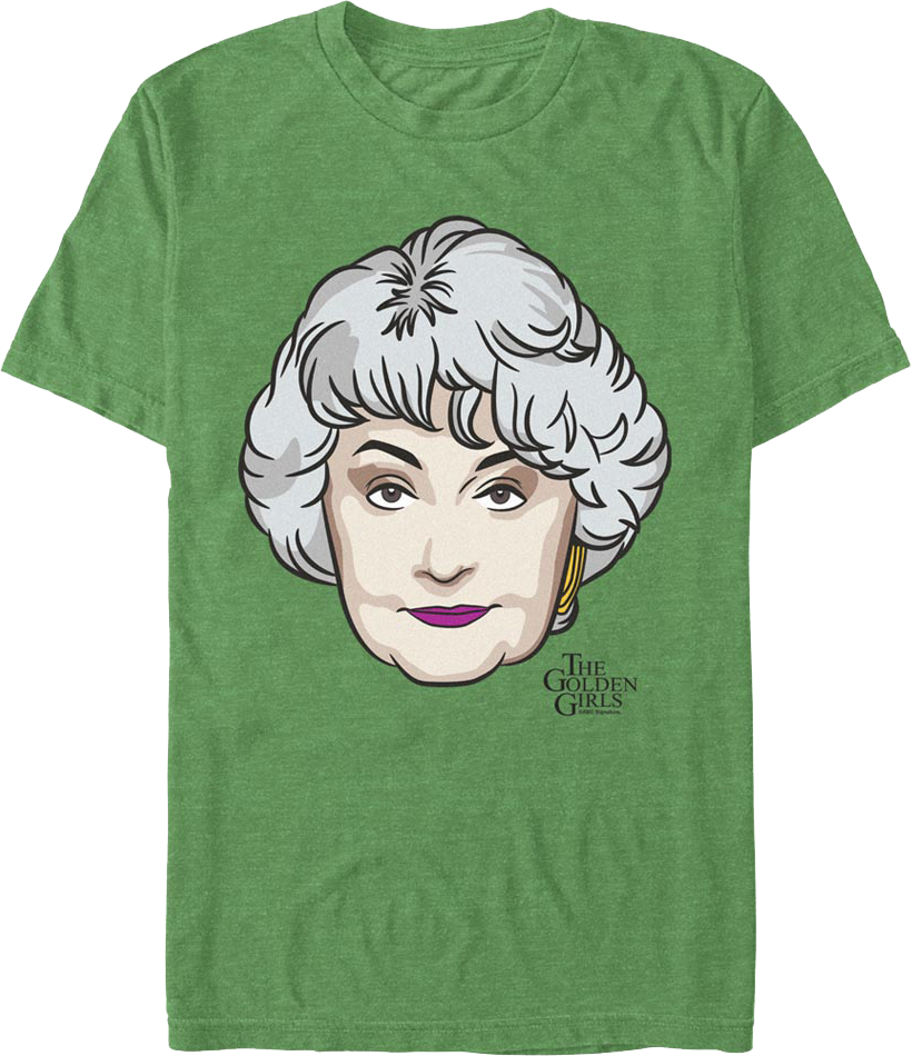 Dorothy's Face Golden Girls T-Shirt Hoodie, Sweatshirt | CiraTrend.com (Image 1)