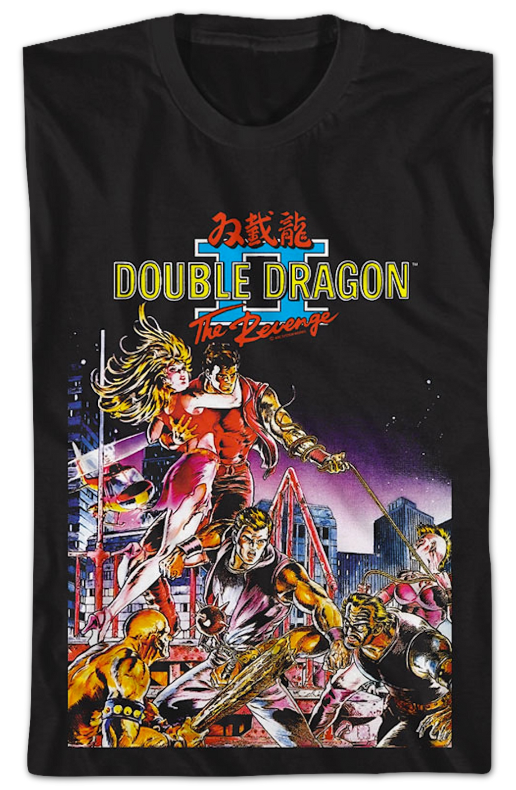 Double Dragon II: The Revenge T-Shirt Hoodie, Sweatshirt | CiraTrend.com (Image 2)