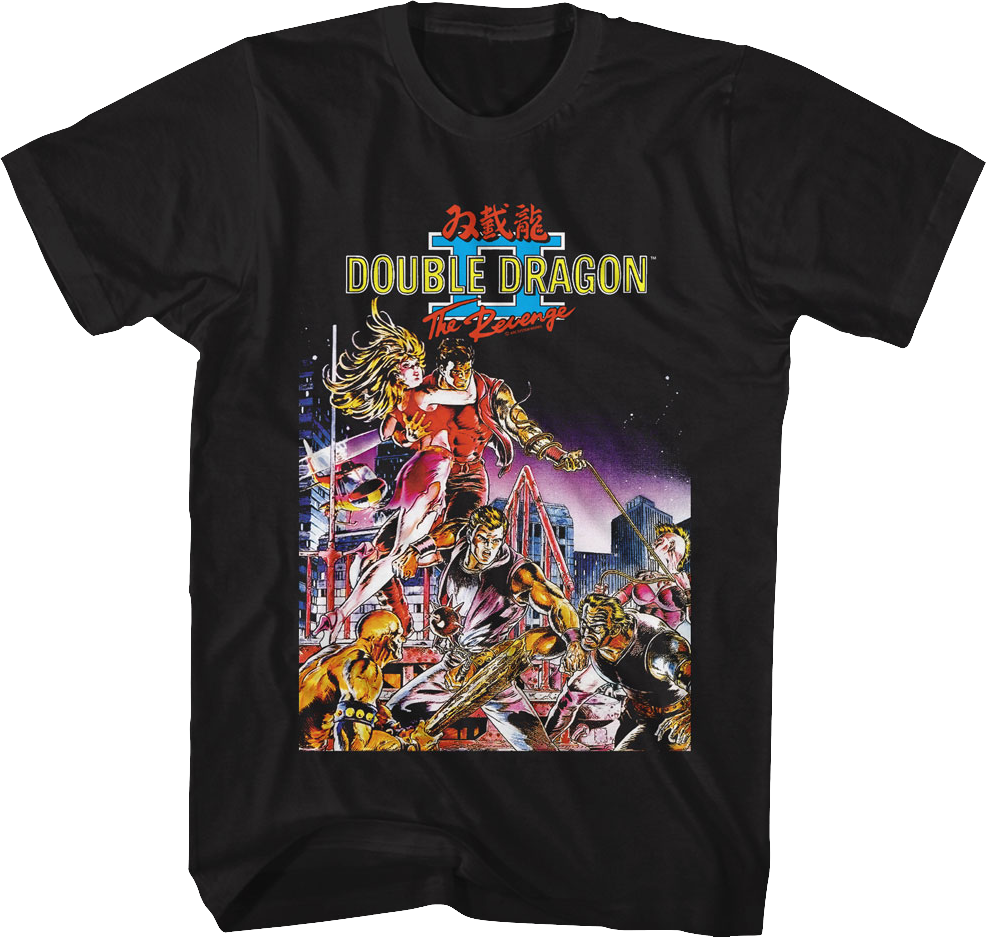 Double Dragon II: The Revenge T-Shirt Hoodie, Sweatshirt | CiraTrend.com (Image 1)