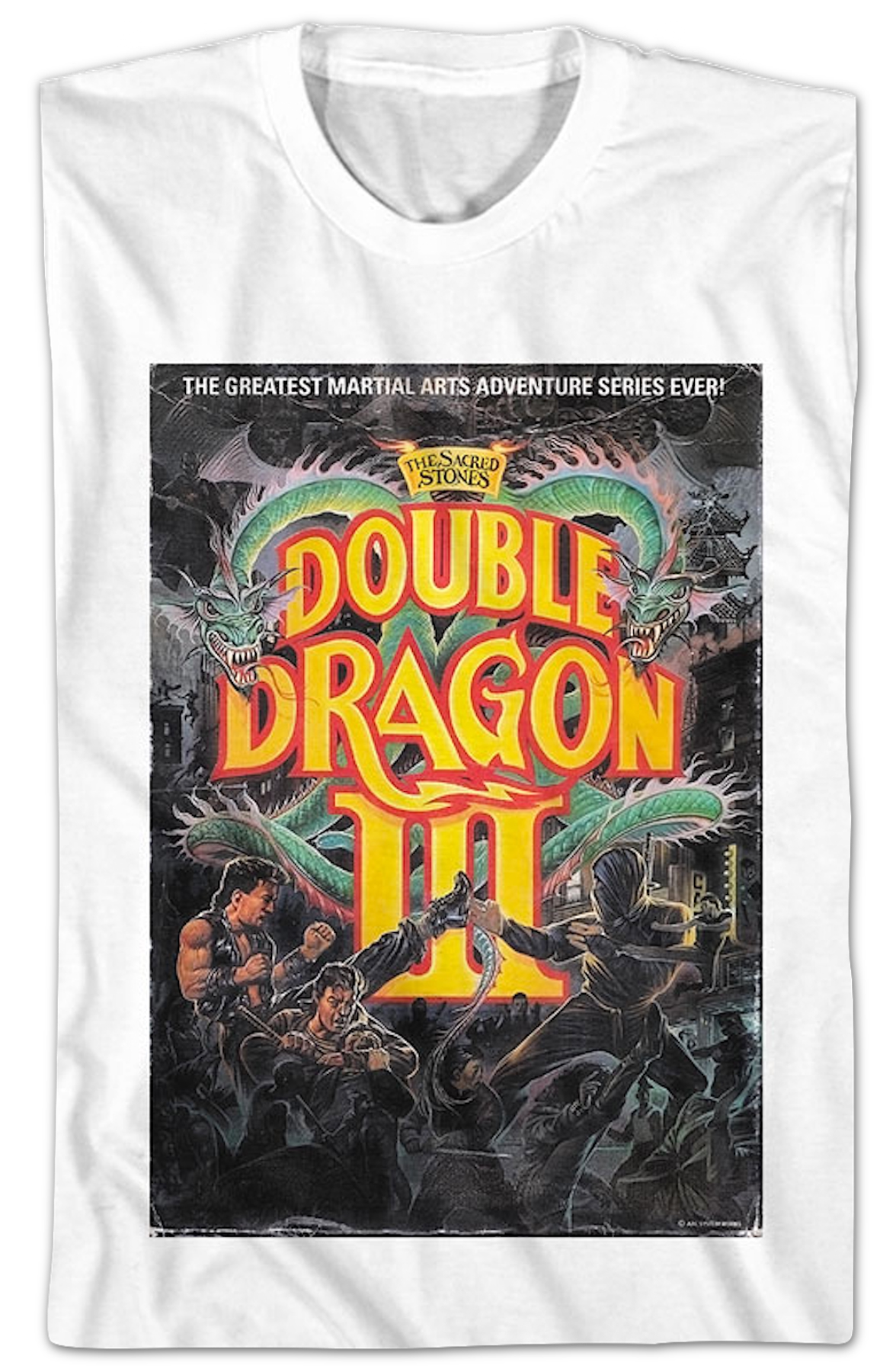 Double Dragon III: The Sacred Stones T-Shirt Hoodie, Sweatshirt | CiraTrend.com (Image 2)