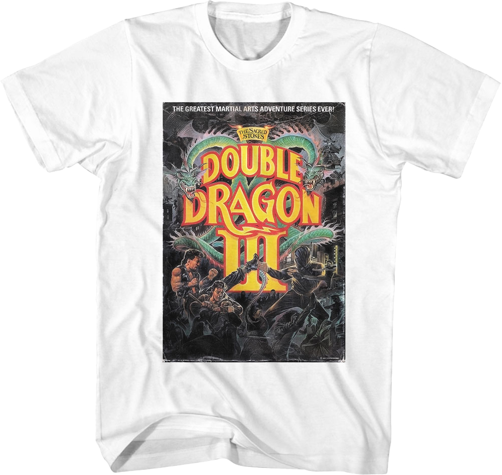 Double Dragon III: The Sacred Stones T-Shirt Hoodie, Sweatshirt | CiraTrend.com (Image 1)