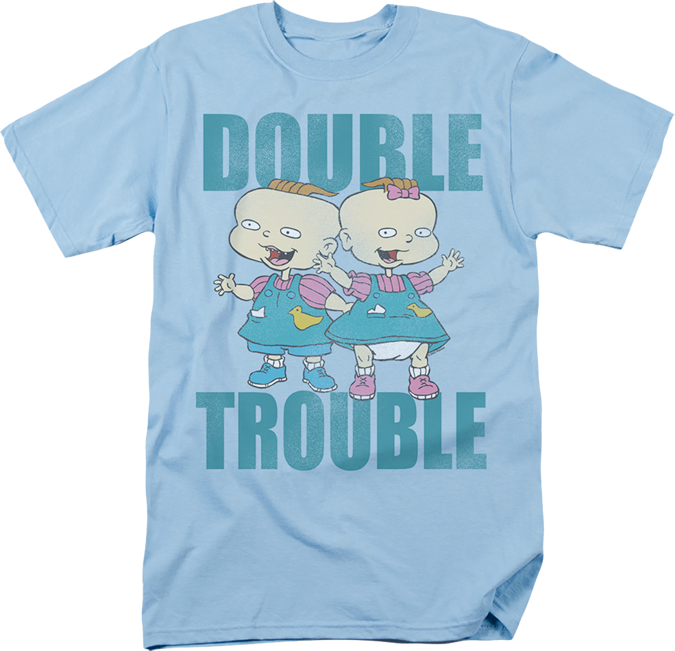 Double Trouble Rugrats T-Shirt Hoodie, Sweatshirt | CiraTrend.com (Image 1)
