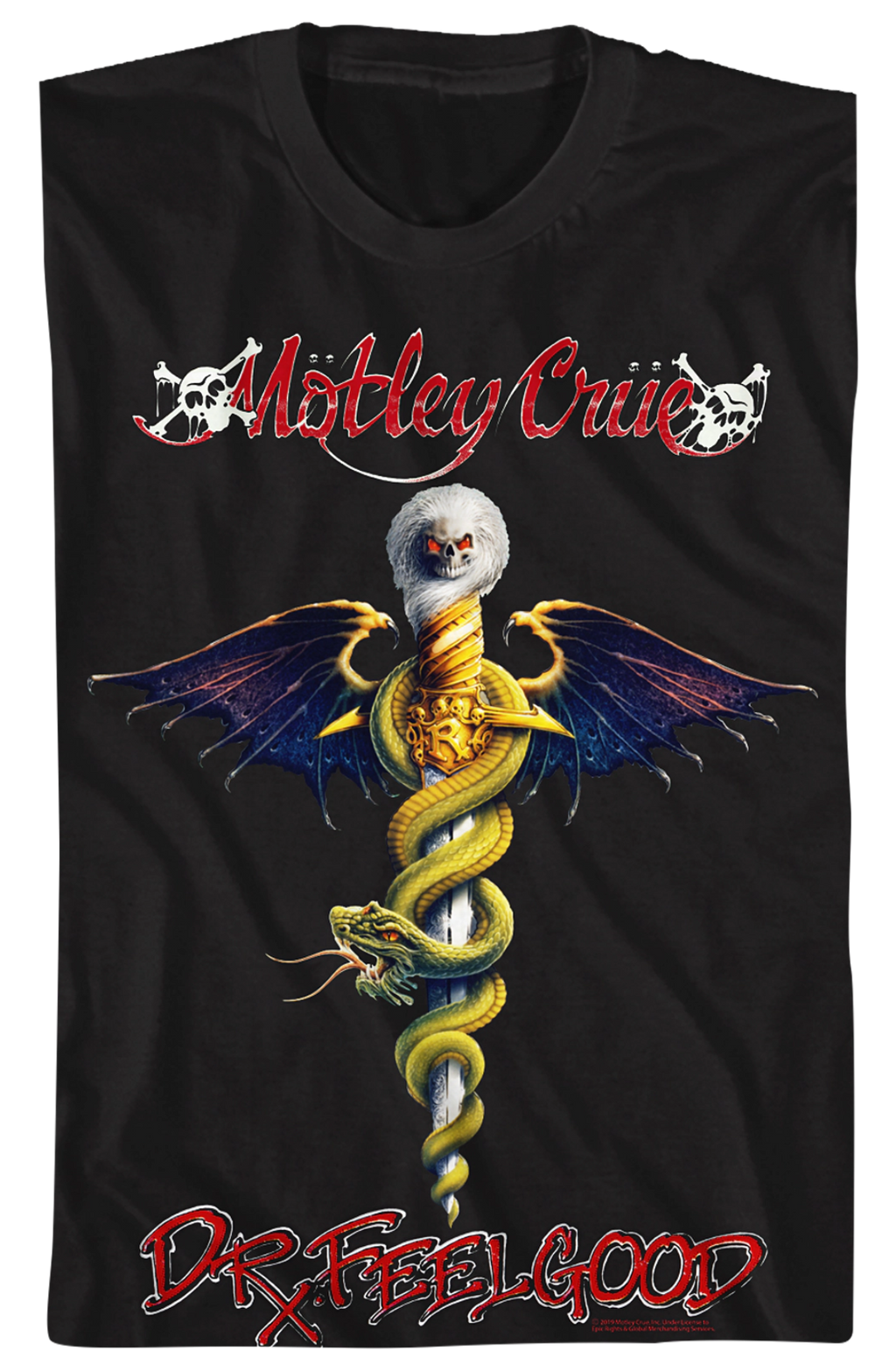 Dr. Feelgood Album Cover Motley Crue T-Shirt Hoodie, Sweatshirt | CiraTrend.com (Image 2)