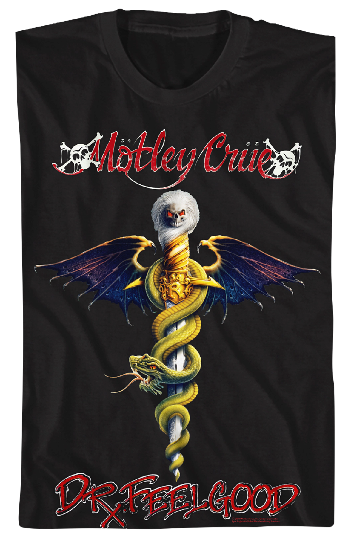 Dr. Feelgood Album Cover Motley Crue T-Shirt Hoodie, Sweatshirt | CiraTrend.com (Image 2)