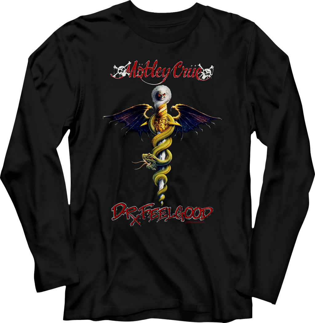 Dr. Feelgood Motley Crue Long Sleeve Shirt Hoodie, Sweatshirt | CiraTrend.com (Image 1)