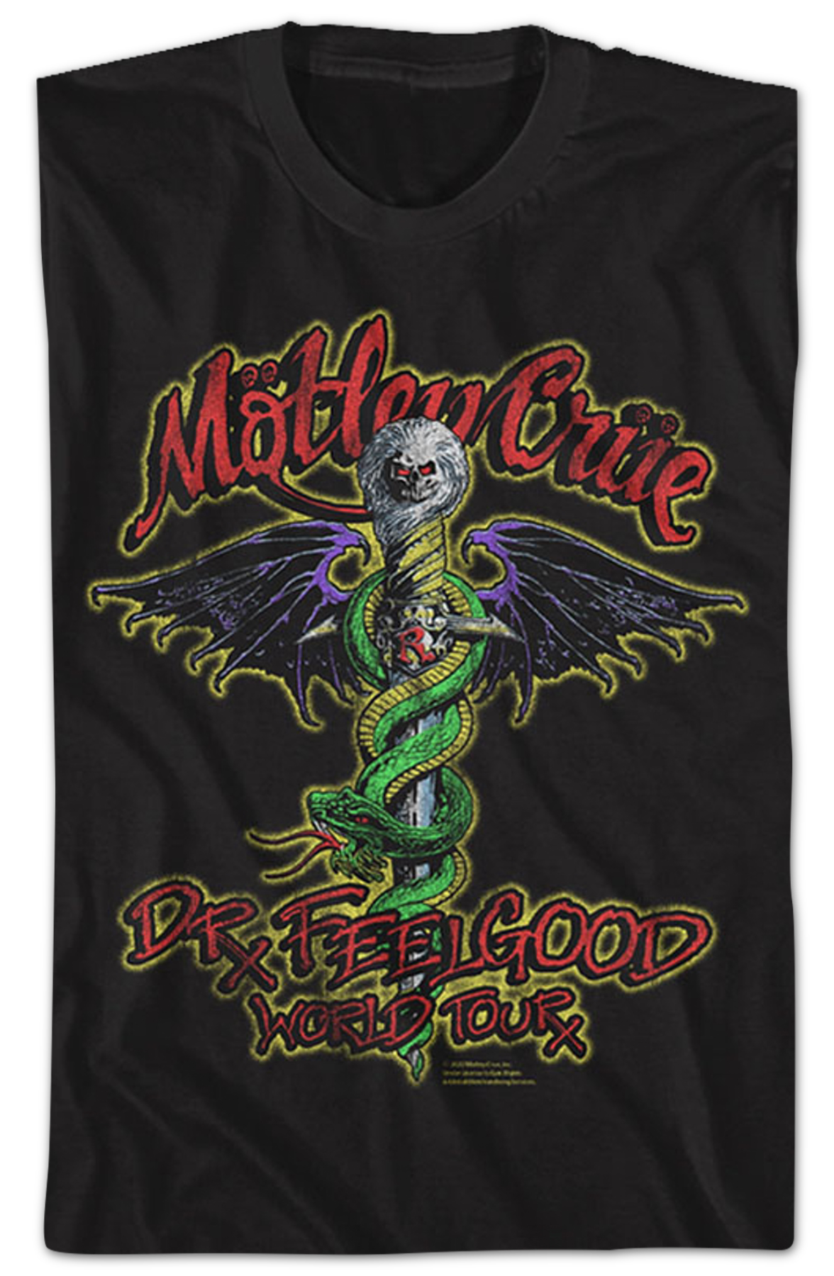 Dr. Feelgood World Tour Motley Crue T-Shirt Style001 Hoodie, Sweatshirt | CiraTrend.com (Image 2)