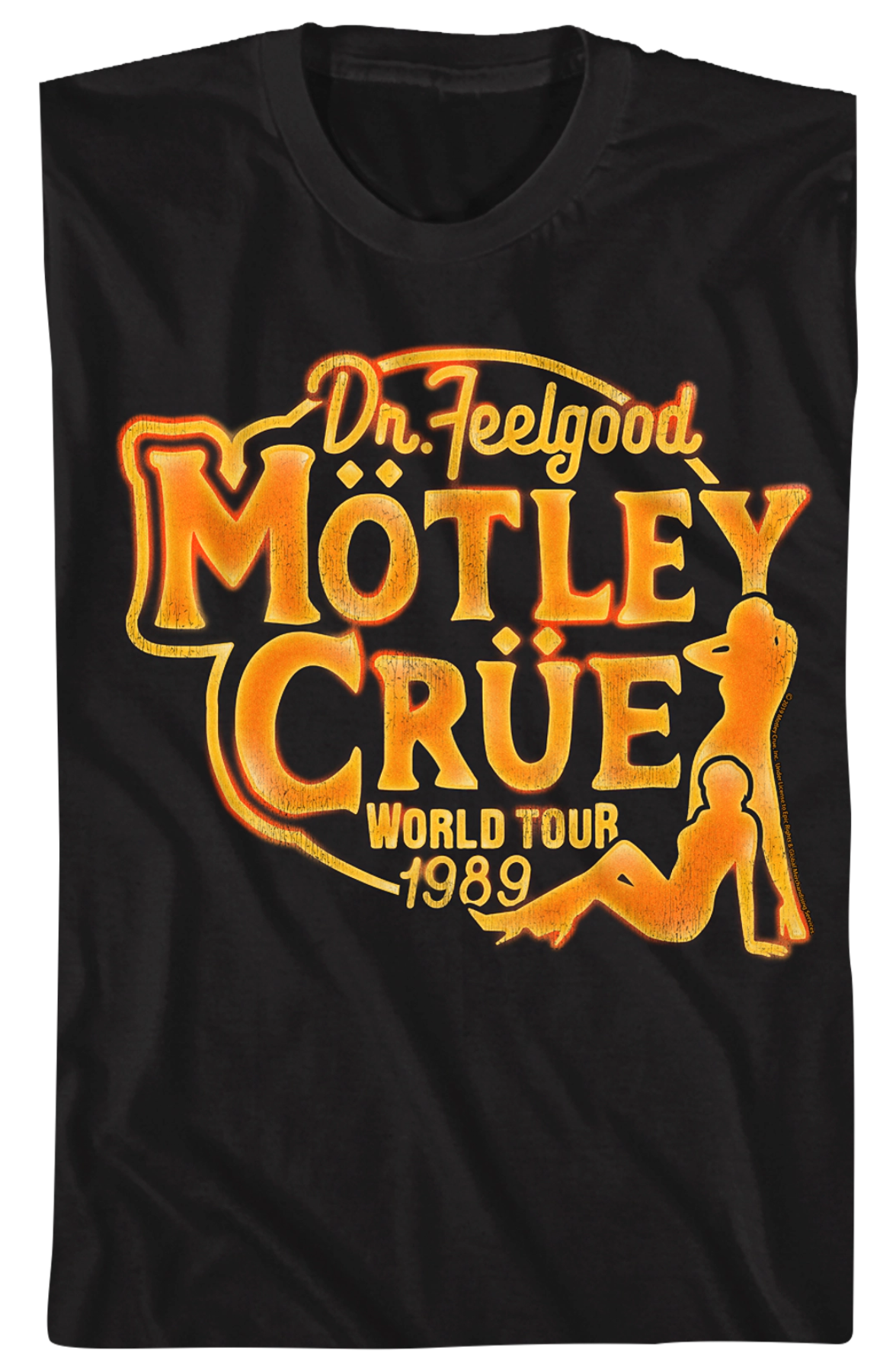 Dr. Feelgood World Tour Motley Crue T-Shirt Hoodie, Sweatshirt | CiraTrend.com (Image 2)