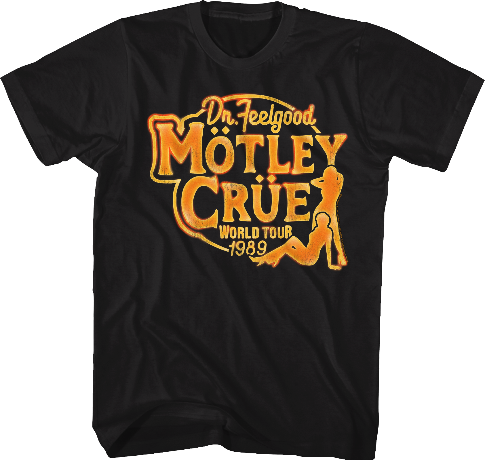 Dr. Feelgood World Tour Motley Crue T-Shirt Hoodie, Sweatshirt | CiraTrend.com (Image 1)