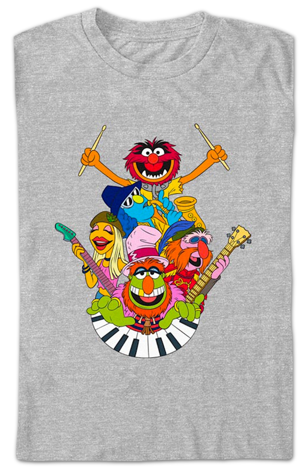 Dr. Teeth And The Electric Mayhem Group Photo Muppets T-Shirt Hoodie, Sweatshirt | CiraTrend.com (Image 2)