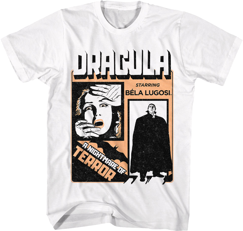 Dracula A Nightmare Of Terror Bela Lugosi T-Shirt Hoodie, Sweatshirt | CiraTrend.com (Image 1)