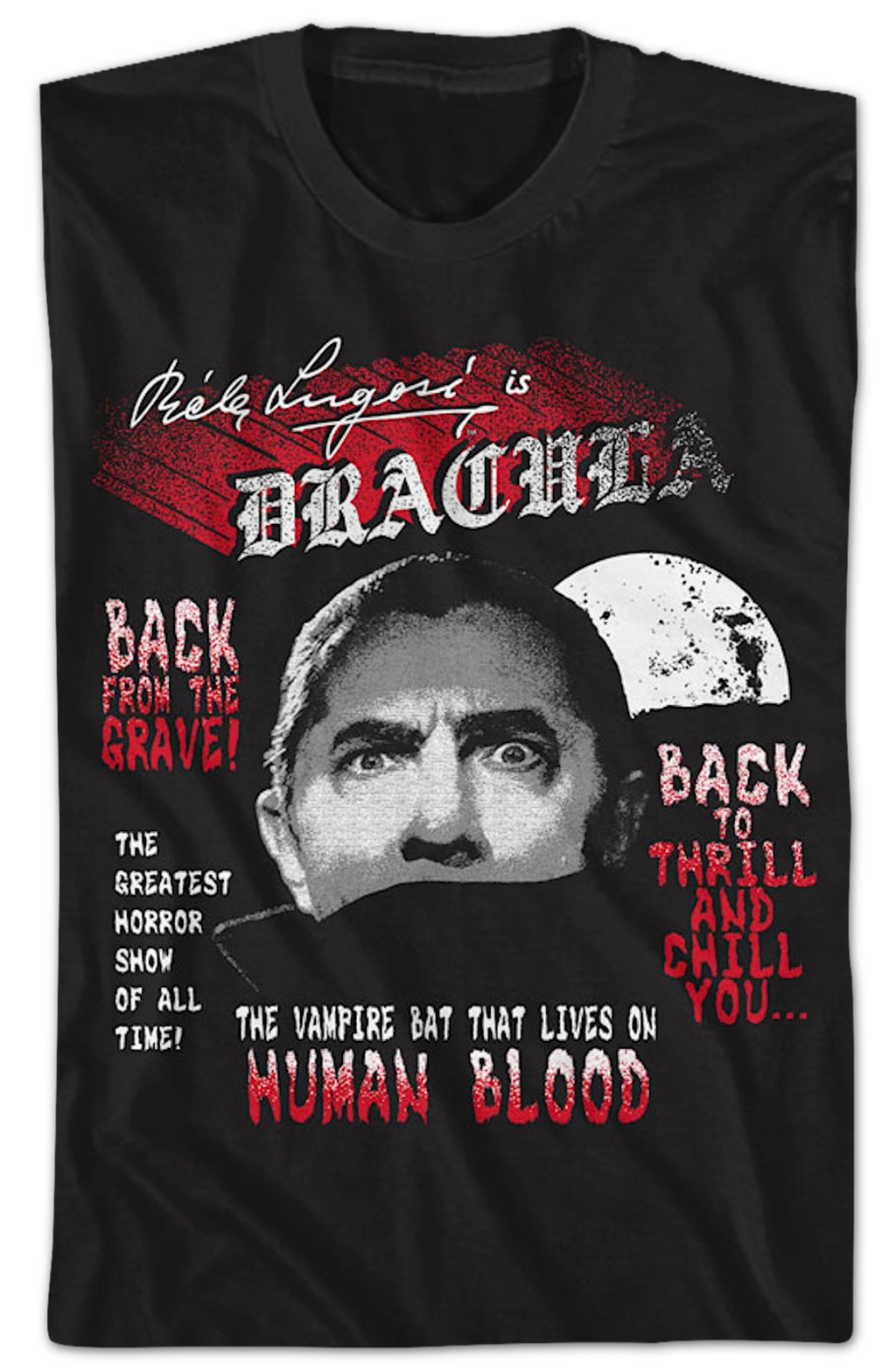 Dracula Back From The Grave Bela Lugosi T-Shirt Hoodie, Sweatshirt | CiraTrend.com (Image 2)
