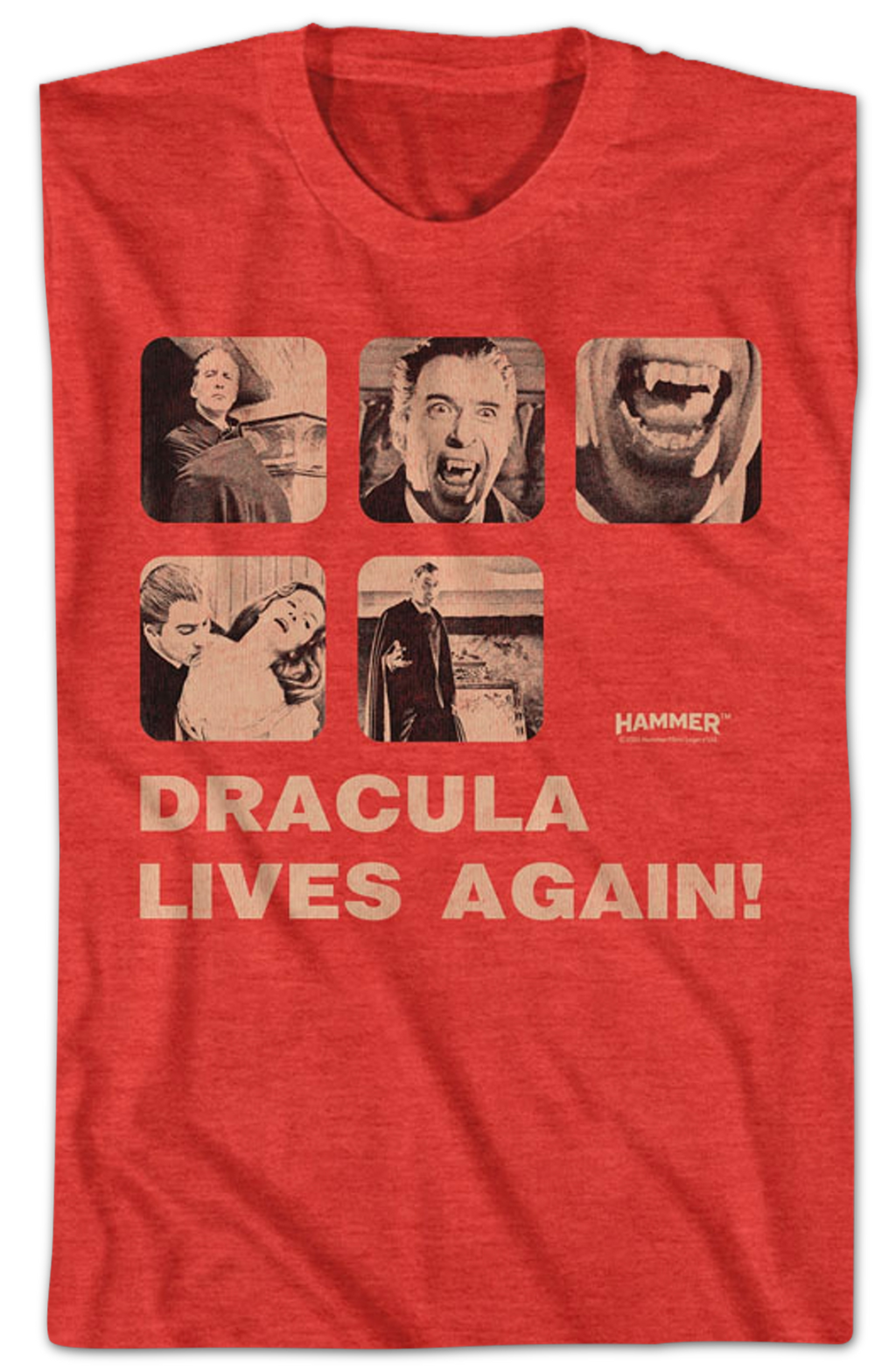 Dracula Lives Again Hammer Films T-Shirt Hoodie, Sweatshirt | CiraTrend.com (Image 2)