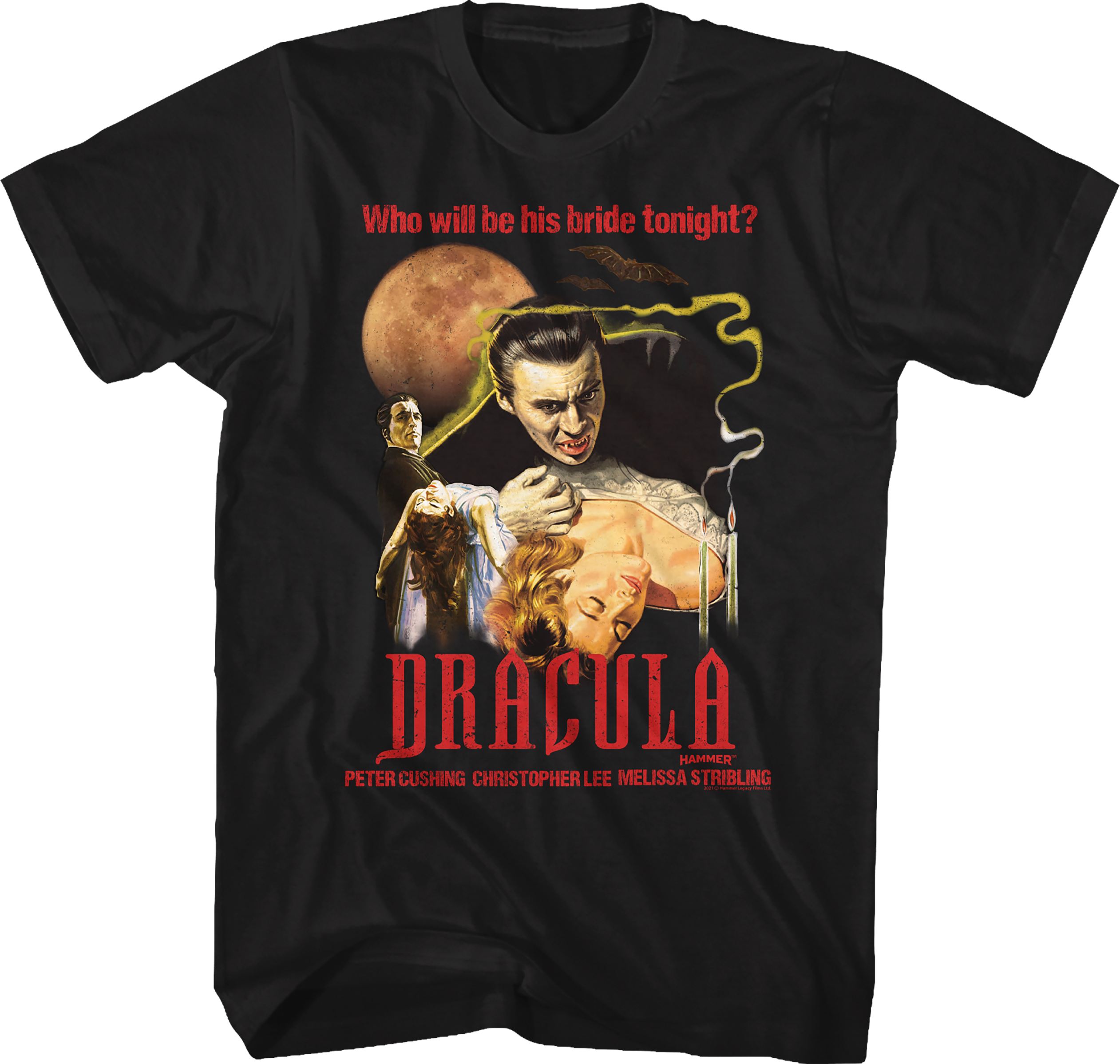 Dracula Poster Hammer Films T-Shirt Hoodie, Sweatshirt | CiraTrend.com (Image 1)