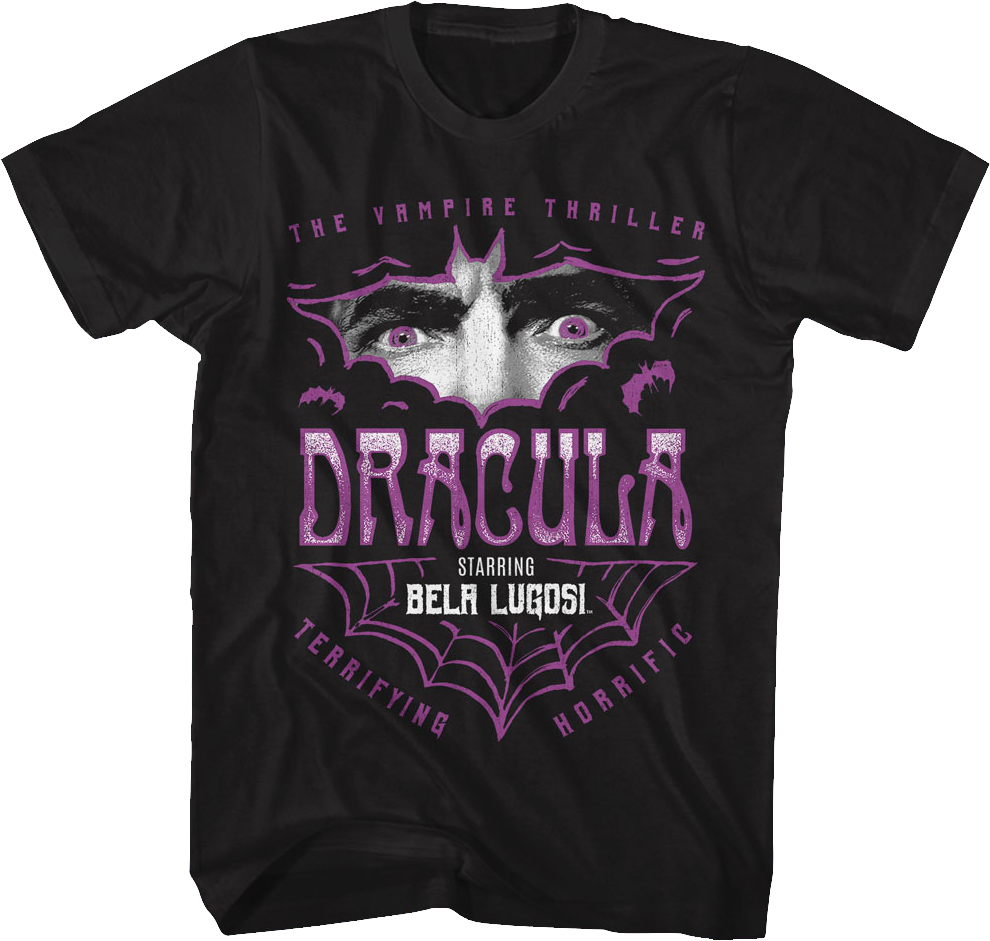 Dracula Vampire Thriller Bela Lugosi T-Shirt Hoodie, Sweatshirt | CiraTrend.com (Image 1)