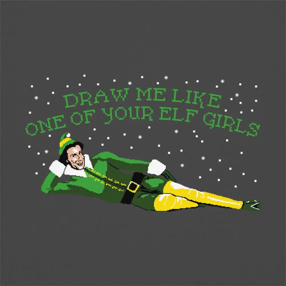 Draw Me Like One Of Your Elf Girls T-Shirt Hoodie, Sweatshirt | CiraTrend.com (Image 4)