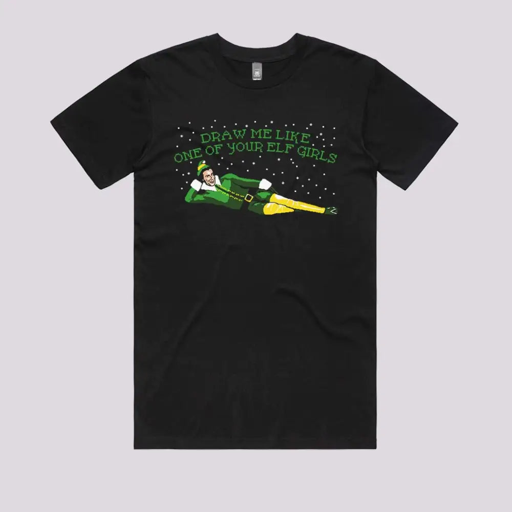 Draw Me Like One Of Your Elf Girls T-Shirt Hoodie, Sweatshirt | CiraTrend.com (Image 2)