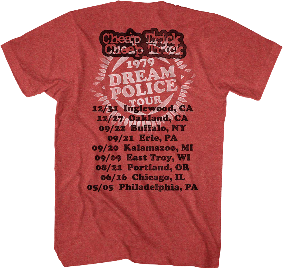 Dream Police Tour Cheap Trick T-Shirts, Hoodie, Sweatshirt