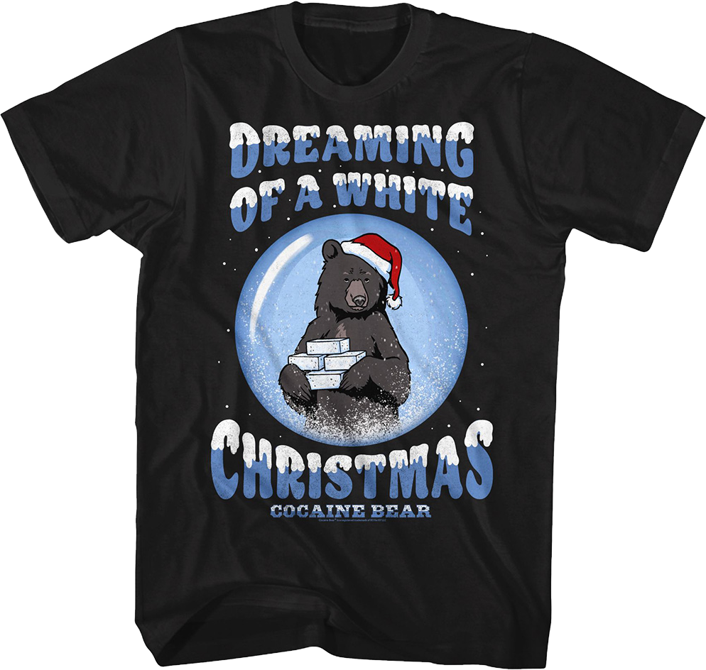Dreaming White Cocaine Bear T-Shirts, Hoodie, Sweatshirt