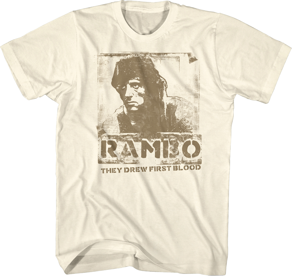 Drew First Blood Rambo T-Shirts, Hoodie, Sweatshirt