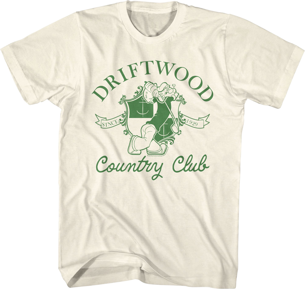 Driftwood Country Club Popeye T-Shirts, Hoodie, Sweatshirt