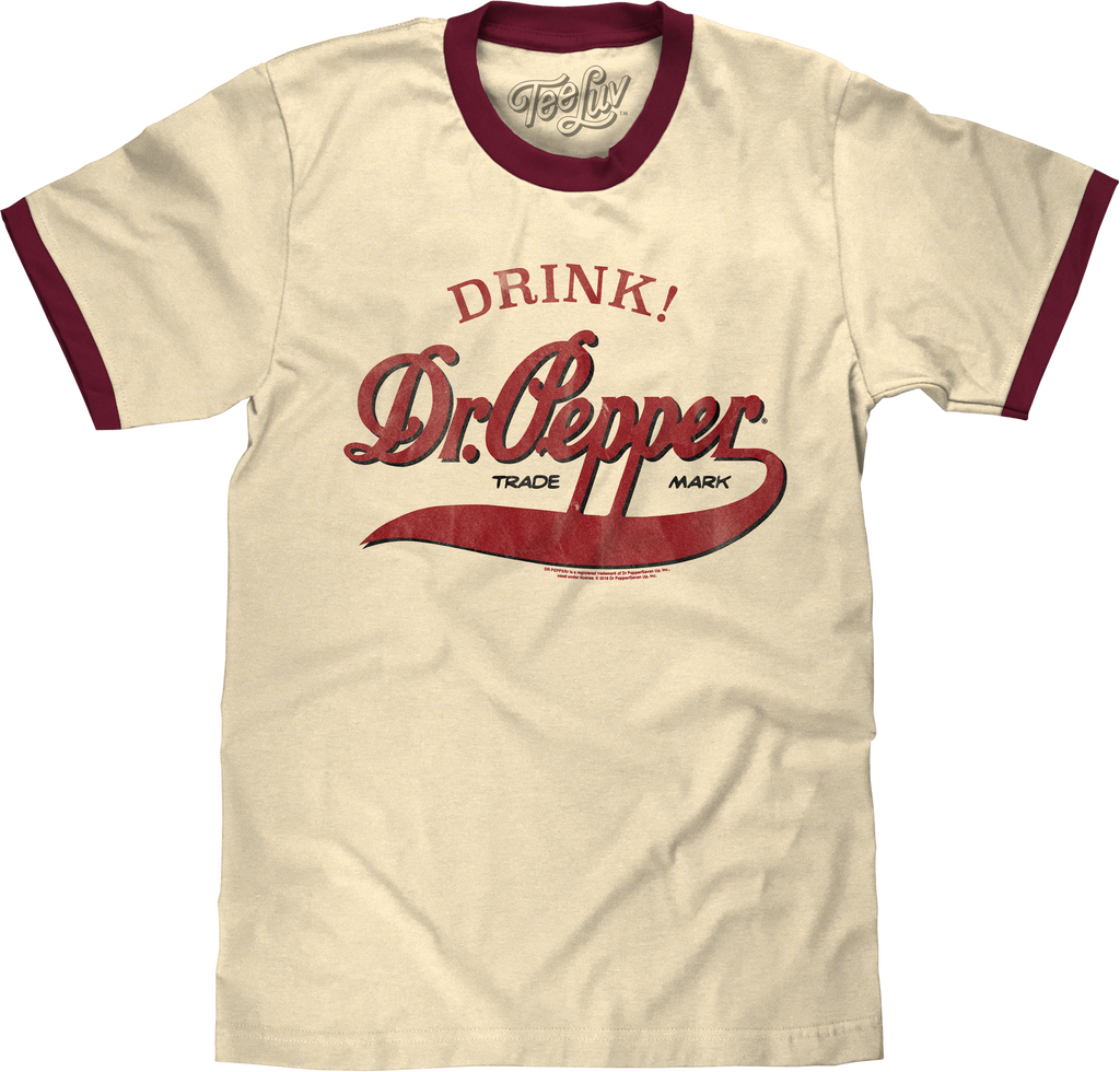 Drink Dr. Pepper Ringer Shirt T-Shirts, Hoodie, Sweatshirt