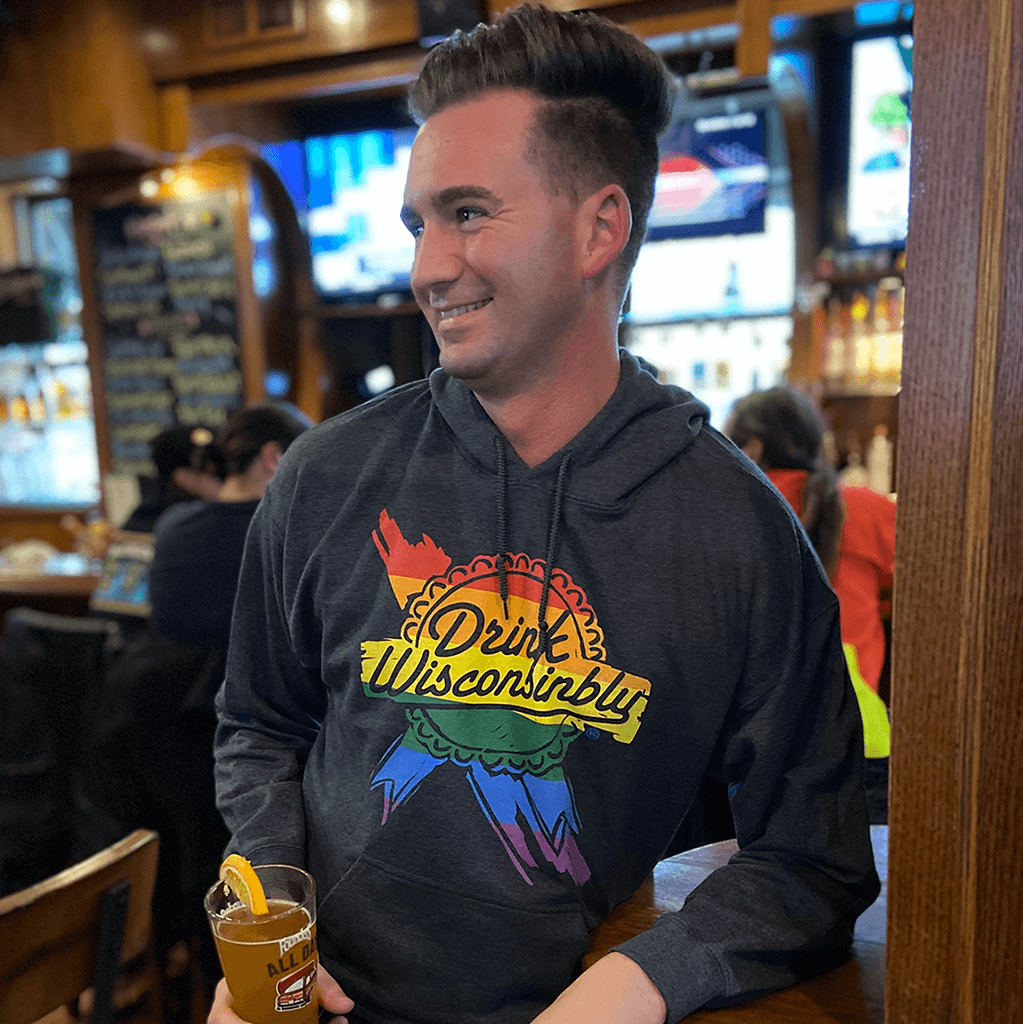 "Retro Ribbon Pride" Hoodie