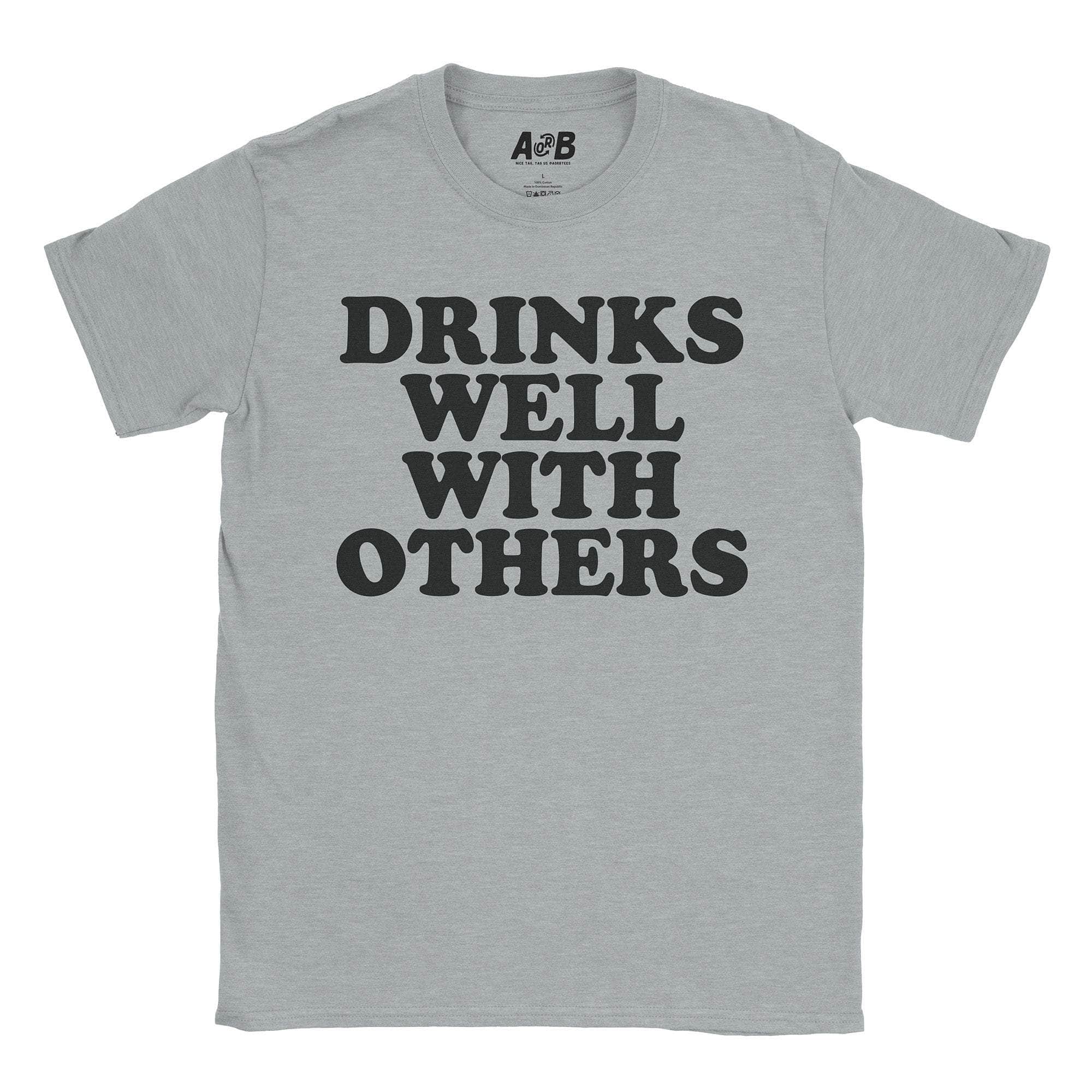 Drinks Well T-Shirt Hoodie, Sweatshirt | CiraTrend.com (Image 2)